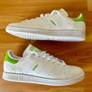 NWT! Adidas x Disney Kermit Stan Smith Sneakers / Size Men’s 10.5 / Women’s 12.5